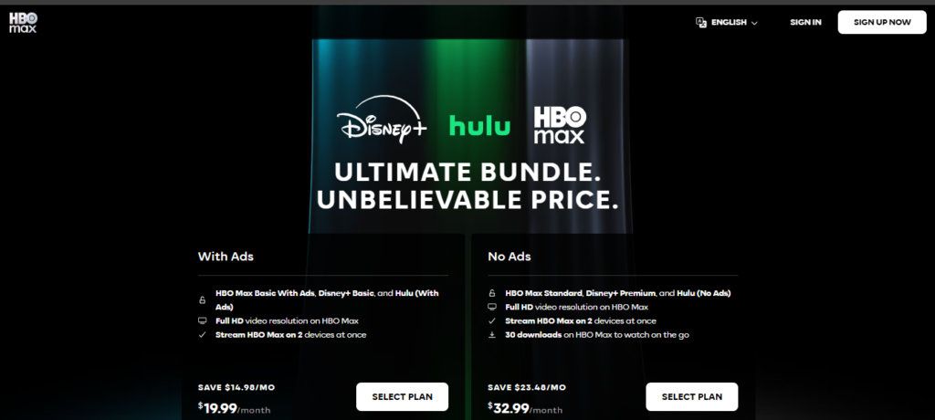 HBO bundle deals
