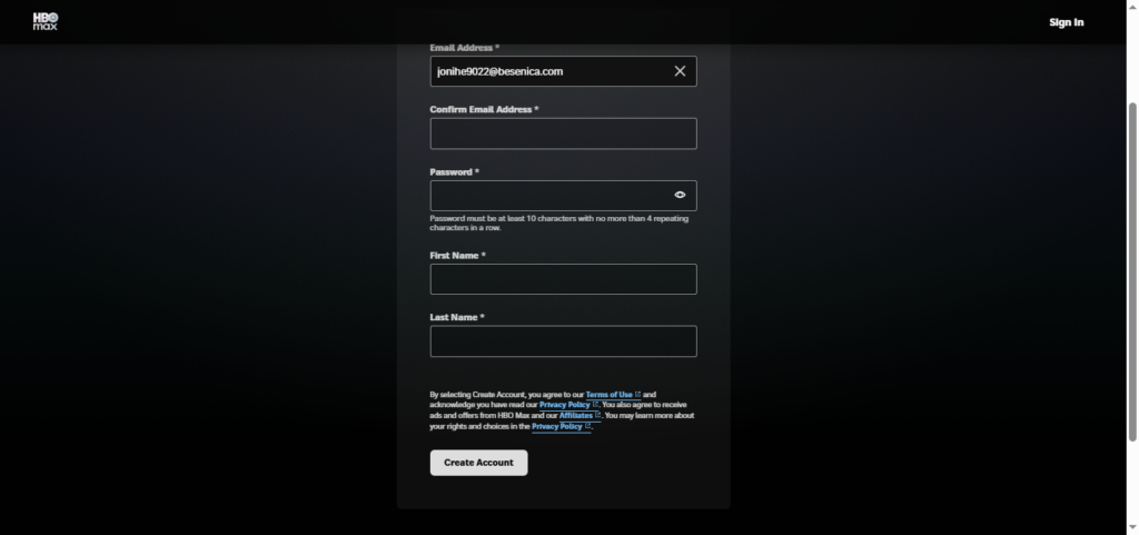 Create your account to access HBO Max Free Trial and start streaming movies and shows