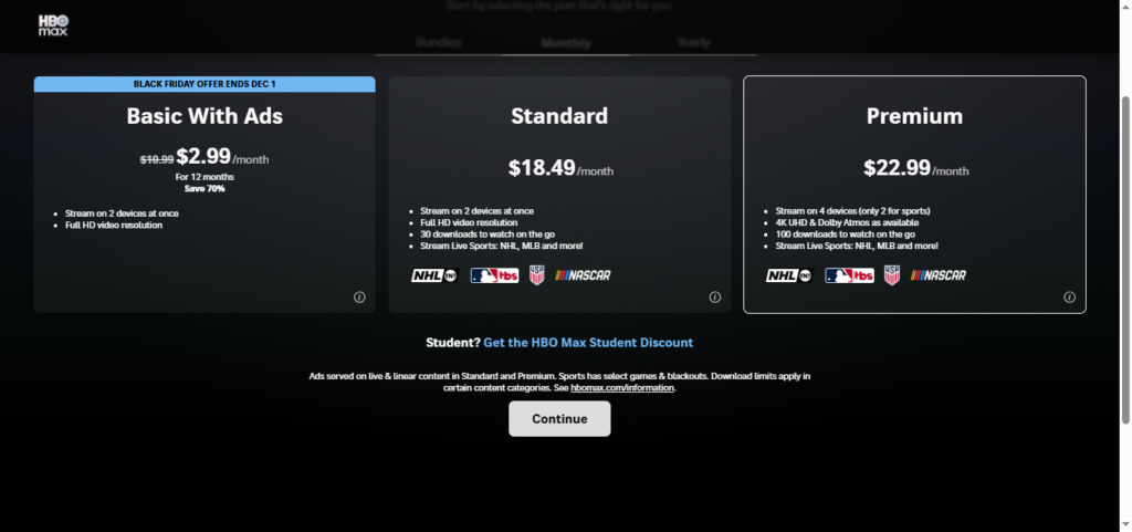 Choose your HBO Max plan with HBO Max Free Trial options and streaming benefits
